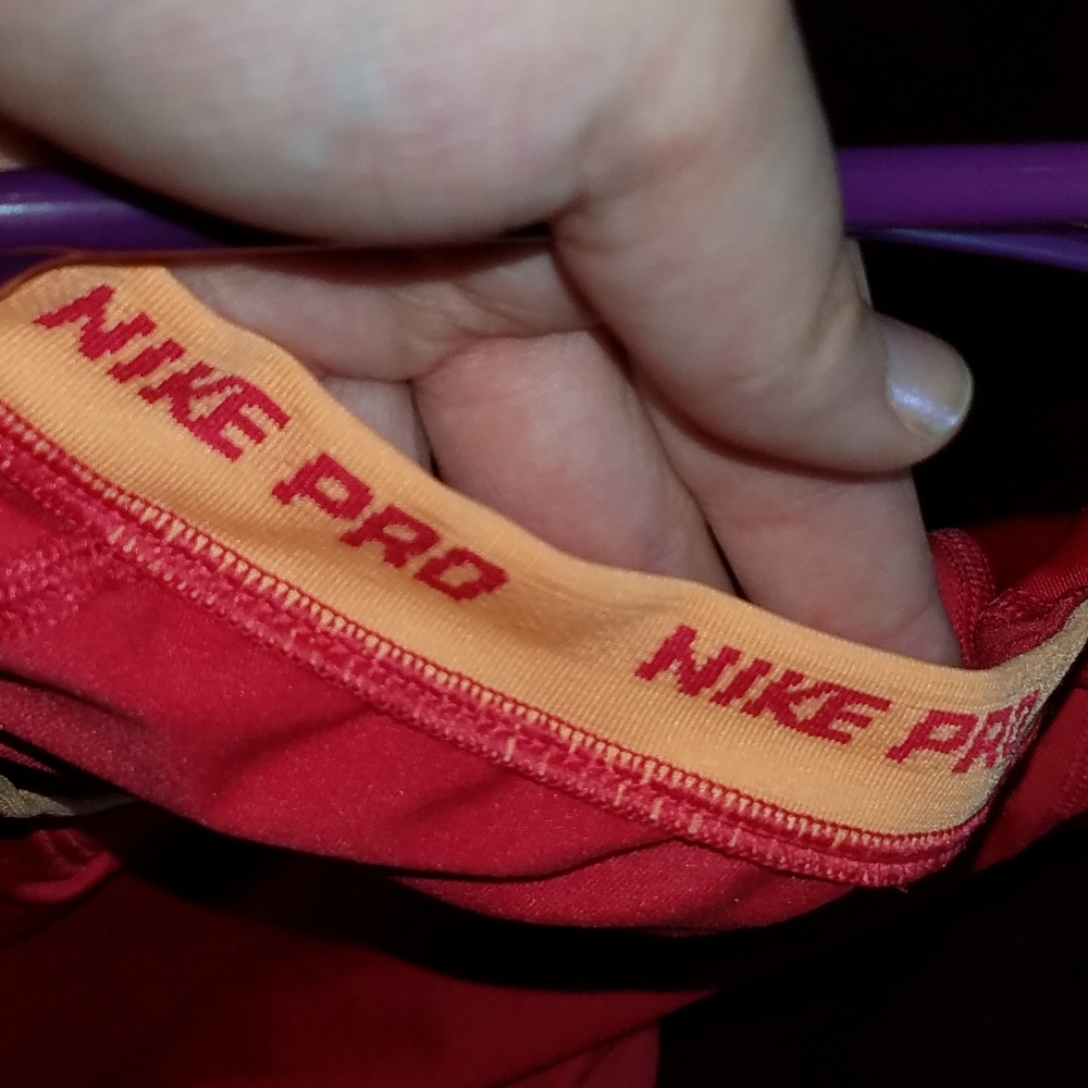Nike Pink with Orange Trim T-shirt - Picture 4 of 5